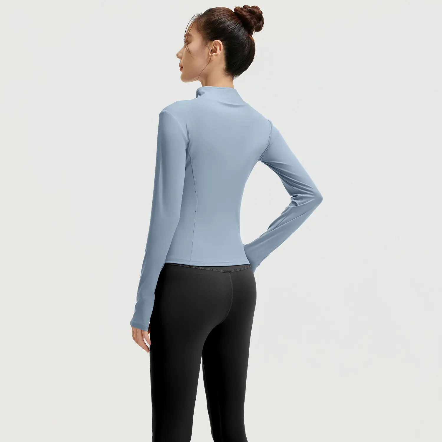Juyitang Spring and Autumn Yoga Suit Three-piece Skinny Fitness Suit Morning Running Sports Suit