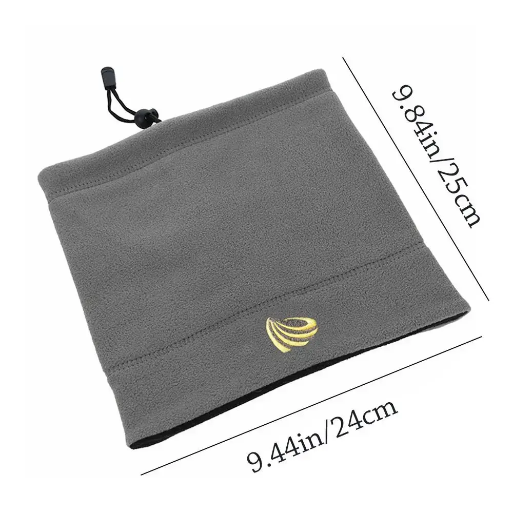 New Camping Fleece Neck Gaiter Ski Tube Scarf Snowboard Half Face Mask Face Cover Men Women Outdoor Winter Cold-proof Collar