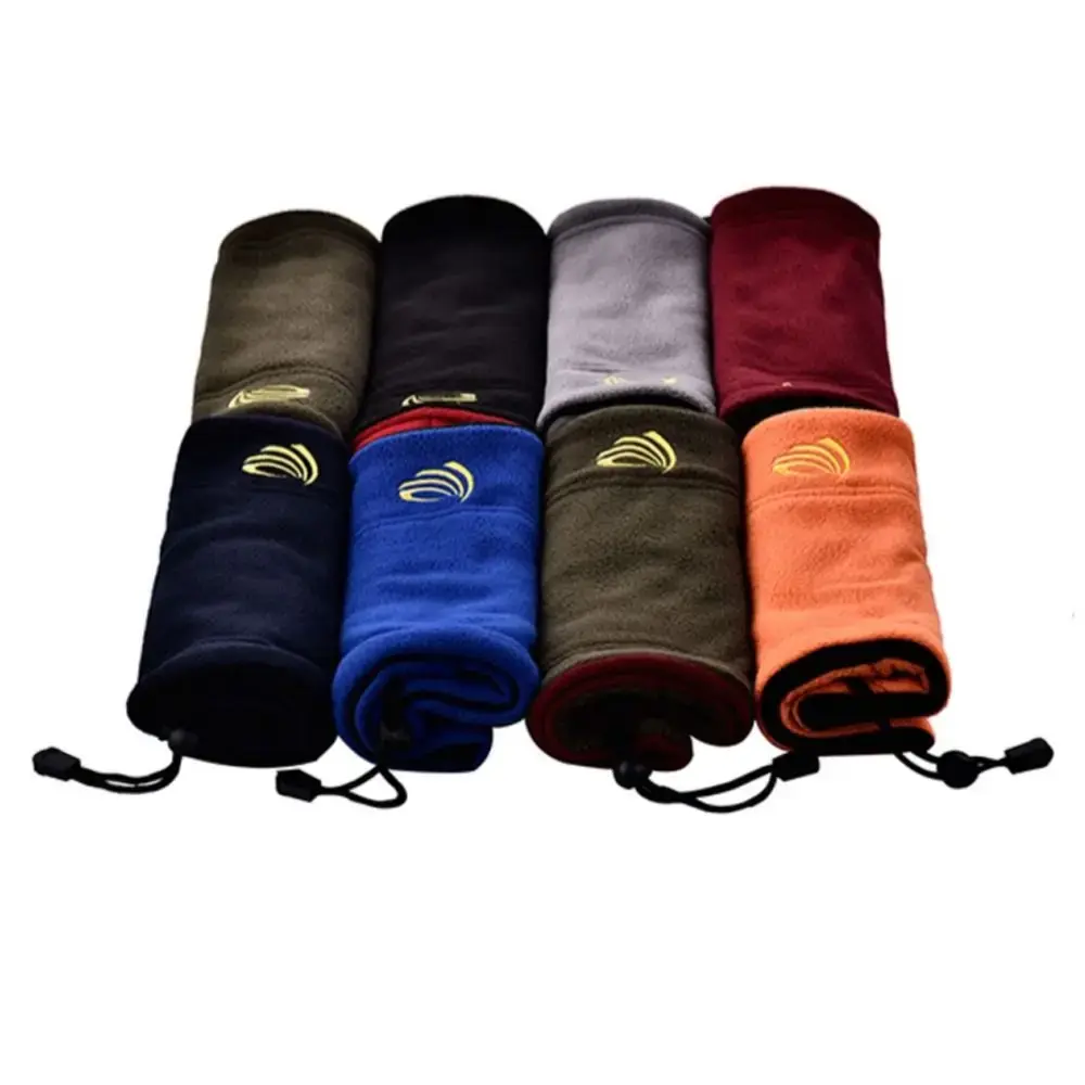 New Camping Fleece Neck Gaiter Ski Tube Scarf Snowboard Half Face Mask Face Cover Men Women Outdoor Winter Cold-proof Collar