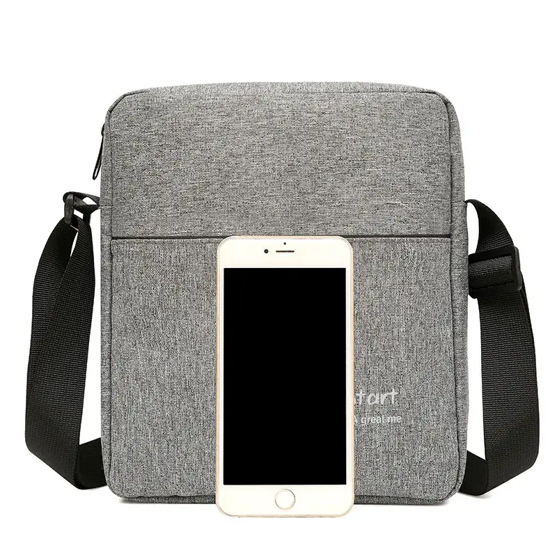 Men's casual shoulder bag lightweight shoulder waterproof messenger bag canvas bag