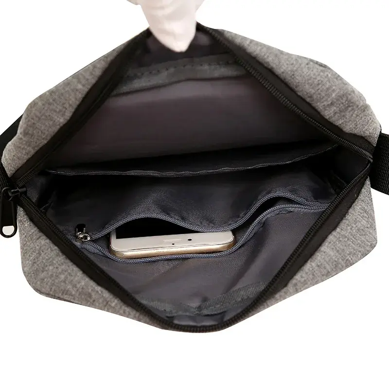 Men's casual shoulder bag lightweight shoulder waterproof messenger bag canvas bag