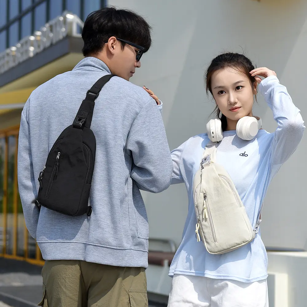 Breast bag Casual shoulder messenger bag Anti-splash trend Commuter travel cycling bags for women crossbody bags for women