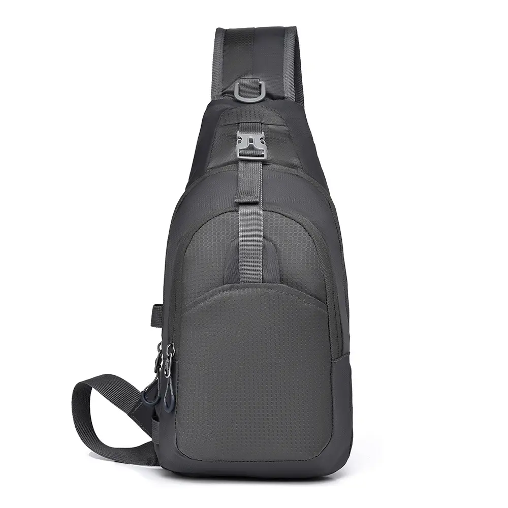 Breast bag men's daily versatile men's casual bag chest bag boys sports messenger bag commuter men bag