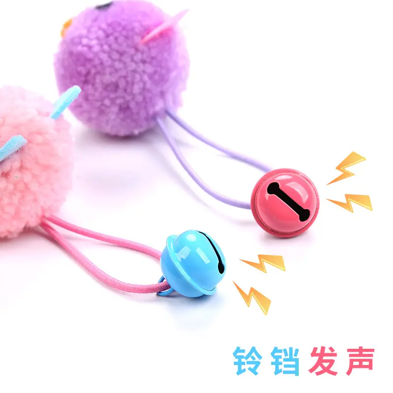 Pet products Cute mouse toy with bell self high fun cat toy