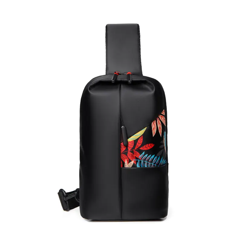 Men's business breast bag outdoor casual men's shoulder bag fashion small satchel waist bag for men