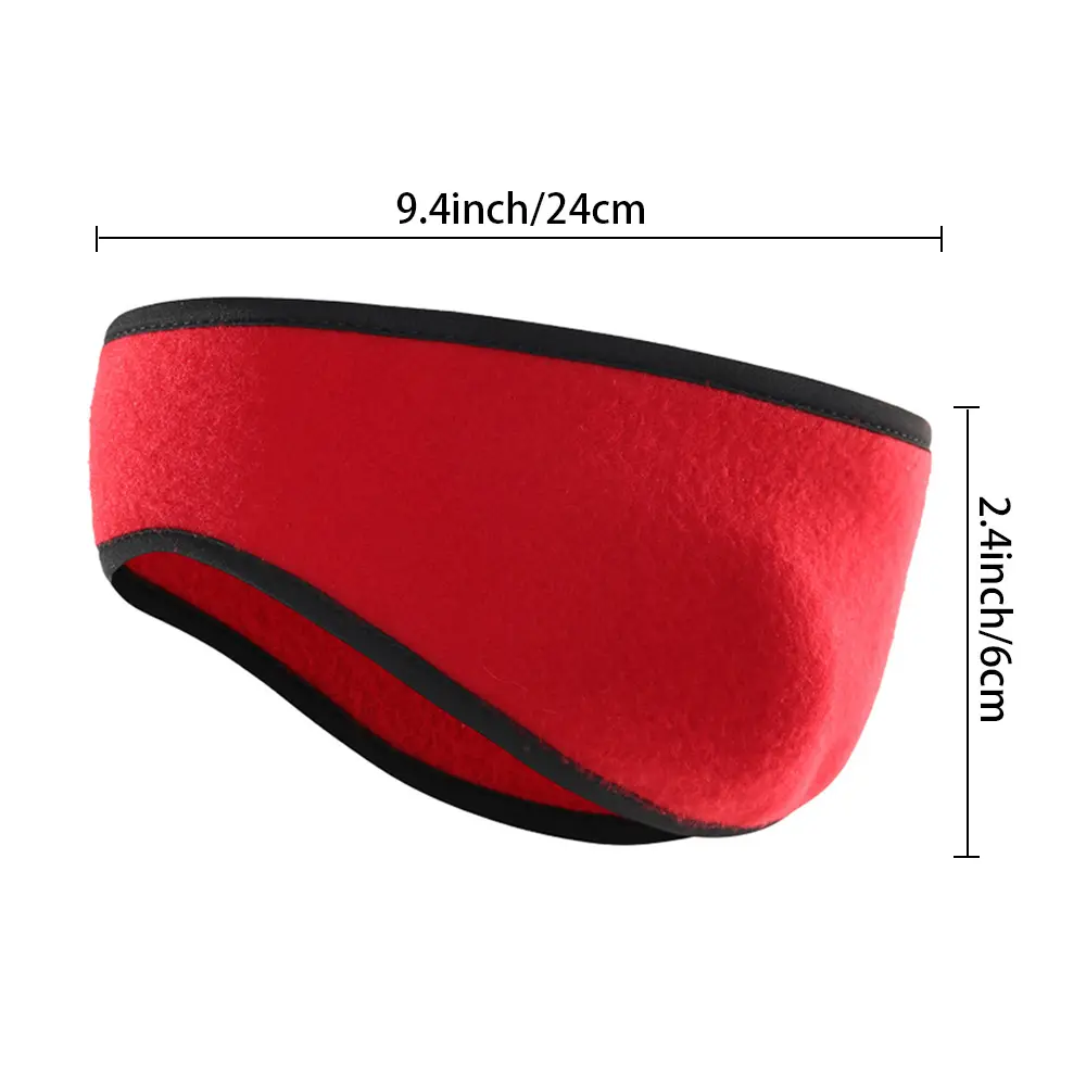 Colorful Fleece Ear Warmer Muff Winter Headband Ear Muffs Headband Men Women Running Skiing Outdoor Sports Ear Cover Headscarf