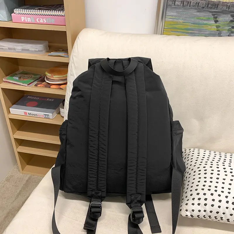 New travel bag trendy travel short drawstring lightweight backpack women portable fashion casual backpack men