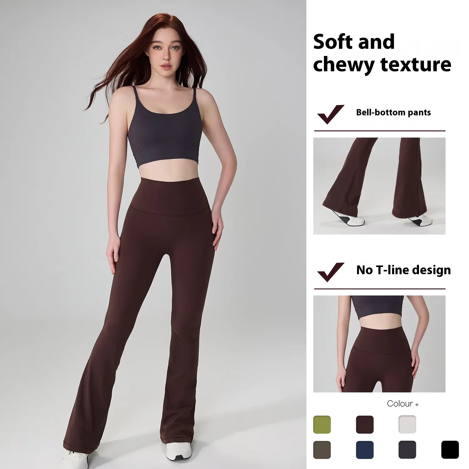No size micro-pull pants high waist hip lift outer wear sports fitness pants yoga pants