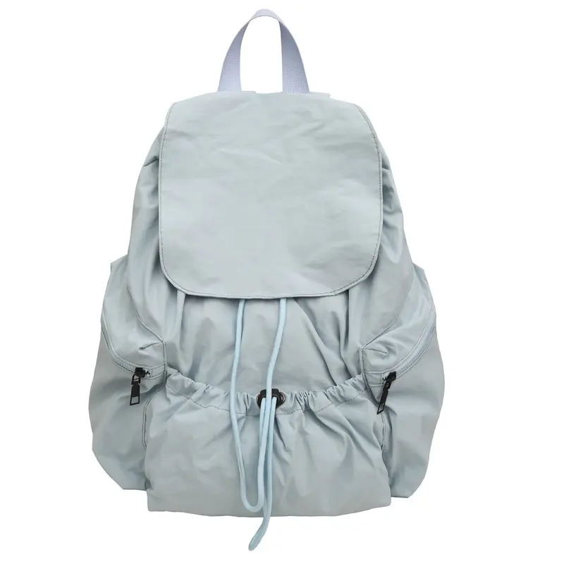 New travel bag trendy travel short drawstring lightweight backpack women portable fashion casual backpack men