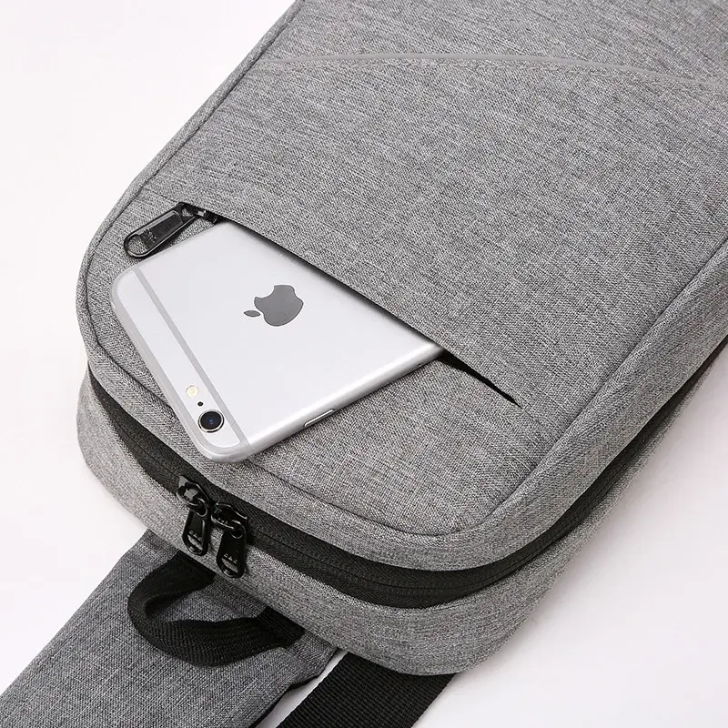 Men's breast bag leisure travel shoulder bag outdoor portable cycling oblique span bag men bag