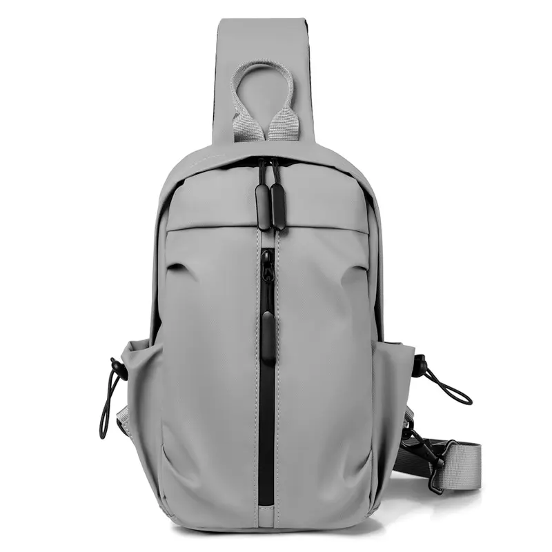 Fashion men's breast bag waterproof messenger bag large capacity shoulder bag men bag