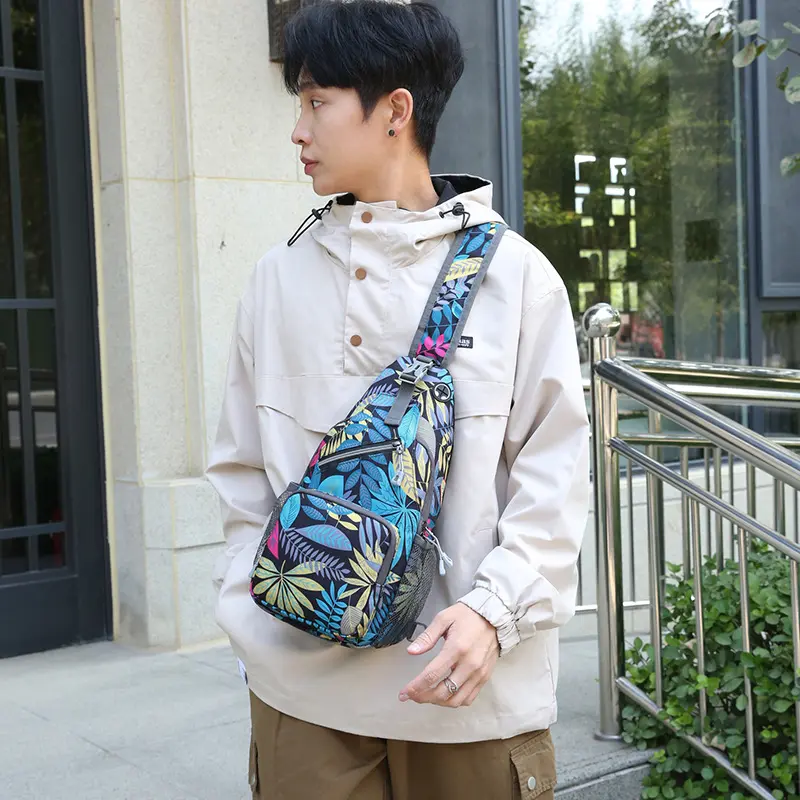Breast bag men's small bag anti-splashing casual messenger bag high sense crossbody bags for men men bag crossbody bags for men