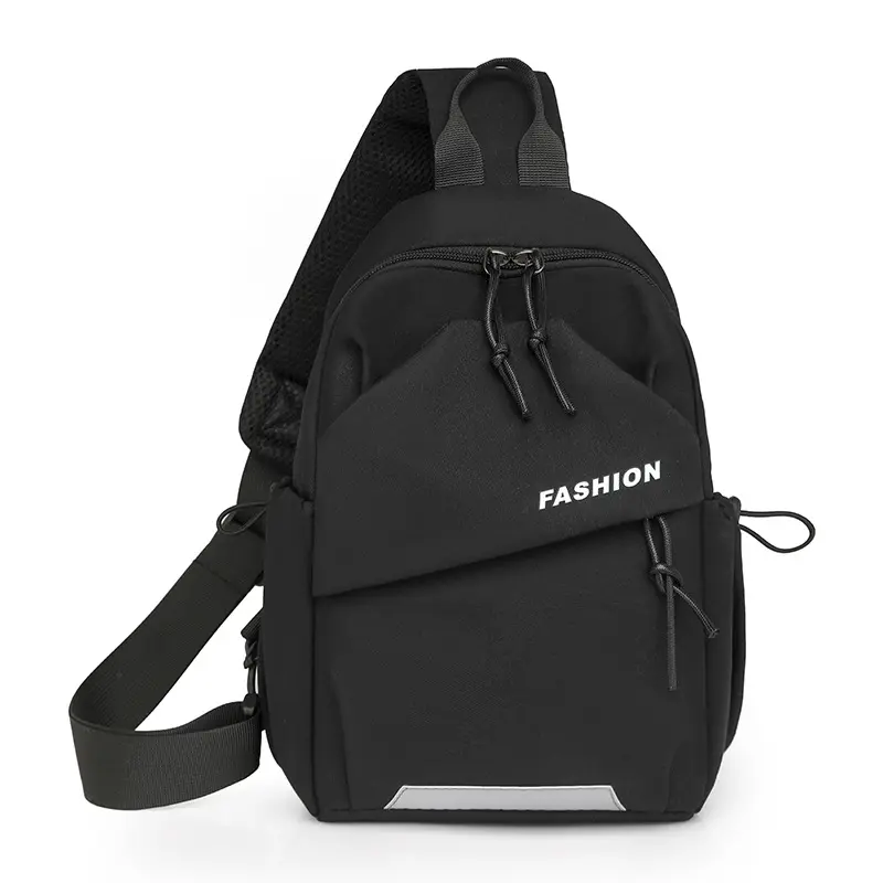Breast bag men's casual messenger bag versatile shoulder bag student fashion sports small backpack crossbody bags for women
