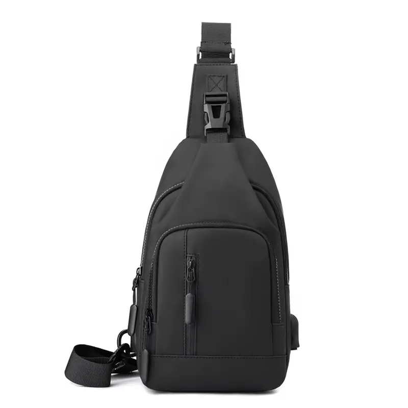 Men's retro simple messenger bag breast bag casual fashion personalized boys bag