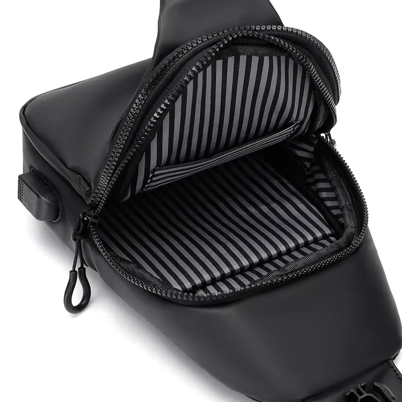 Outdoor large capacity messenger bag men's breast bag fashion shoulder bag men bag