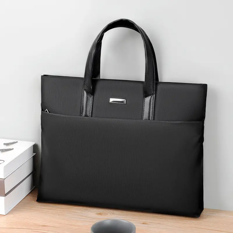 Briefcase men's business light and thin handbag large capacity clutch computer bag mens bag laptop bag