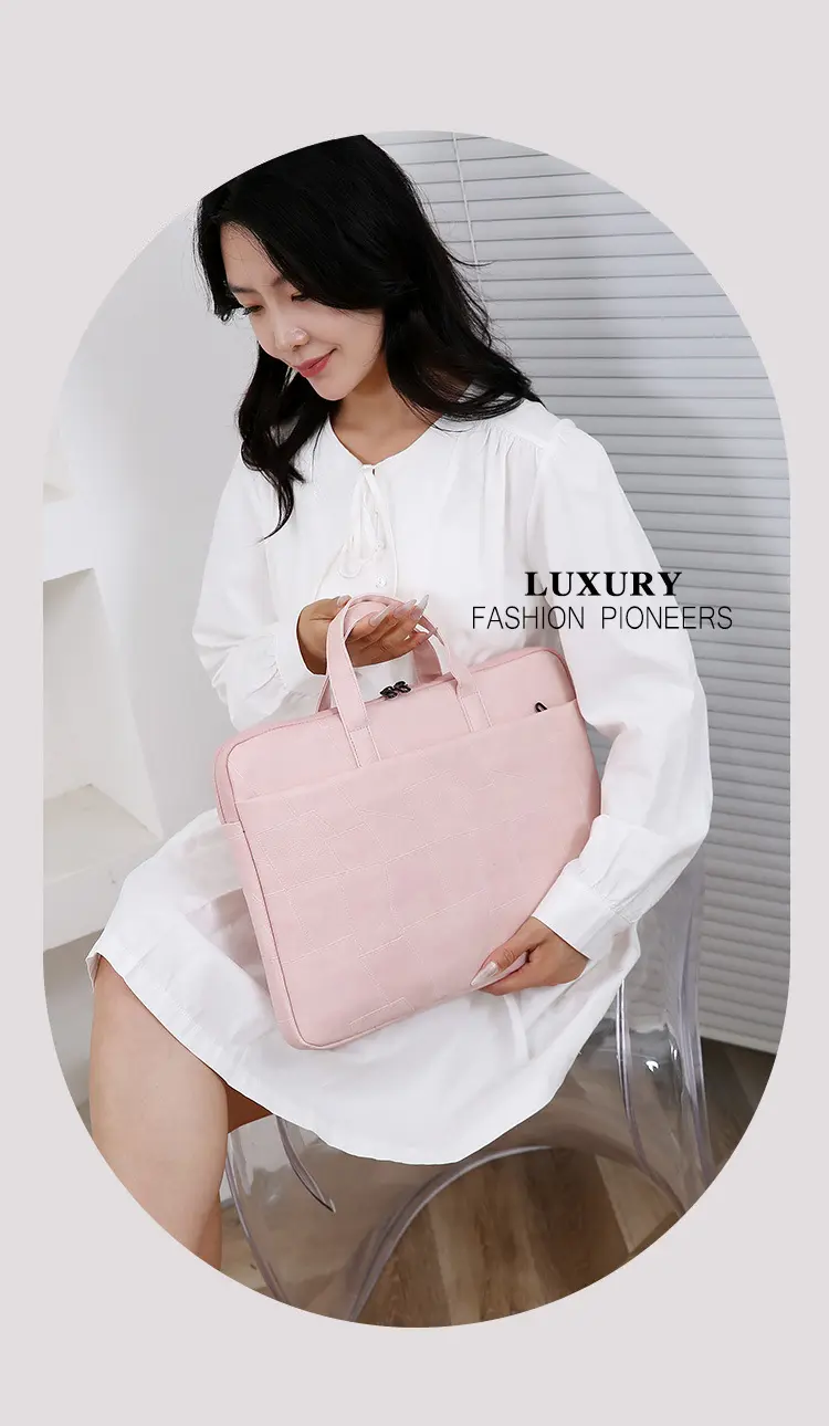 Computer bag fashion simple Oxford cloth men's computer briefcase portable business portable file bag laptop bag