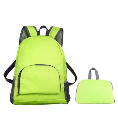 Korean version of outdoor multi-functional travel leisure folding backpack training class student bag