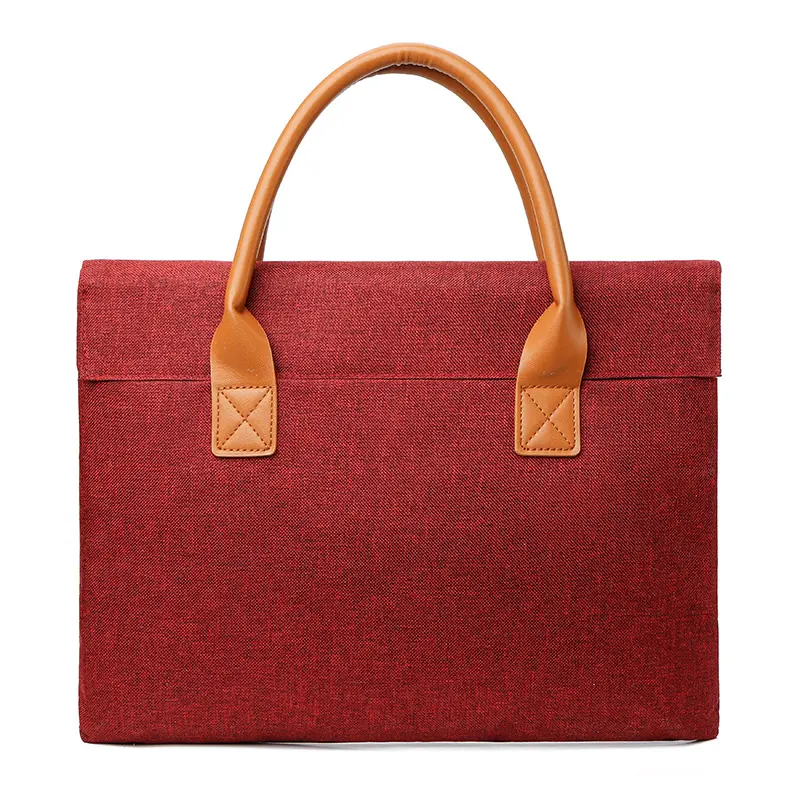 Laptop bag handbag simple 15.6 inch business portable briefcase laptop bags for men briefcase women