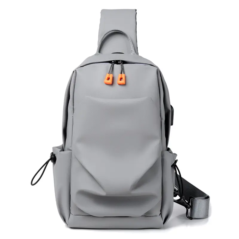 New men's breast bag Korean version trendy cool shoulder messenger bag multifunctional casual breast bag bags for men