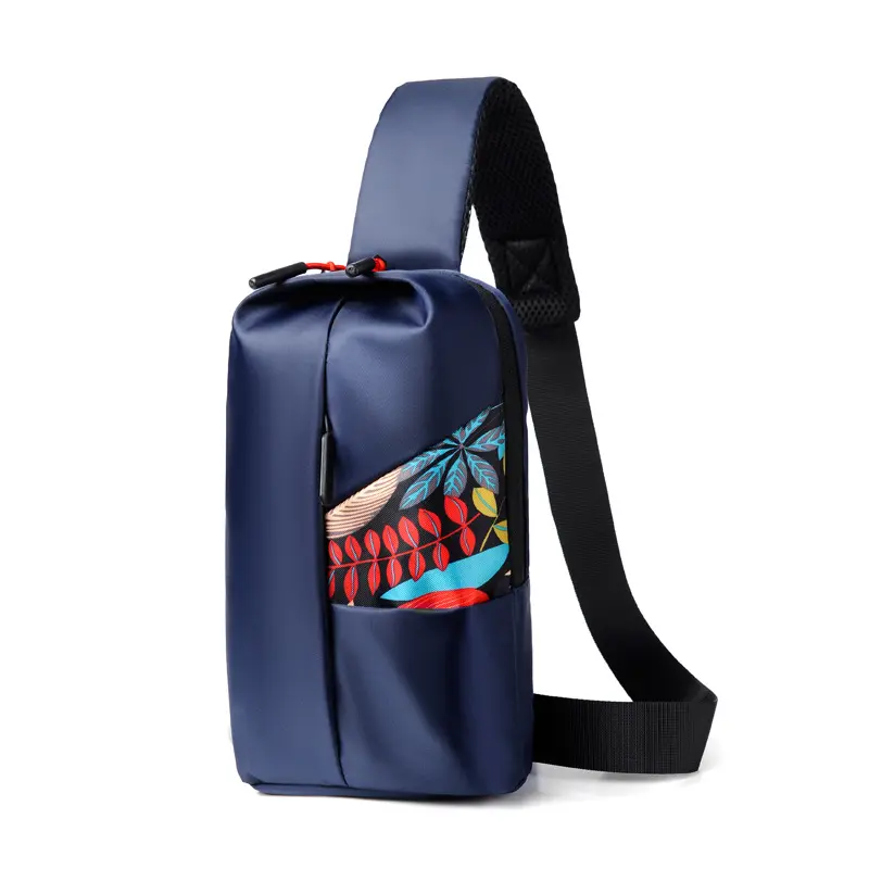 New Men's Business Breast Bag Outdoor Casual Men's Shoulder Bag Fashion Small Satchel Waist Bag