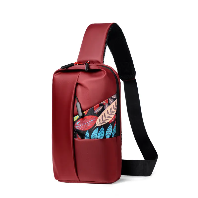 New Men's Business Breast Bag Outdoor Casual Men's Shoulder Bag Fashion Small Satchel Waist Bag
