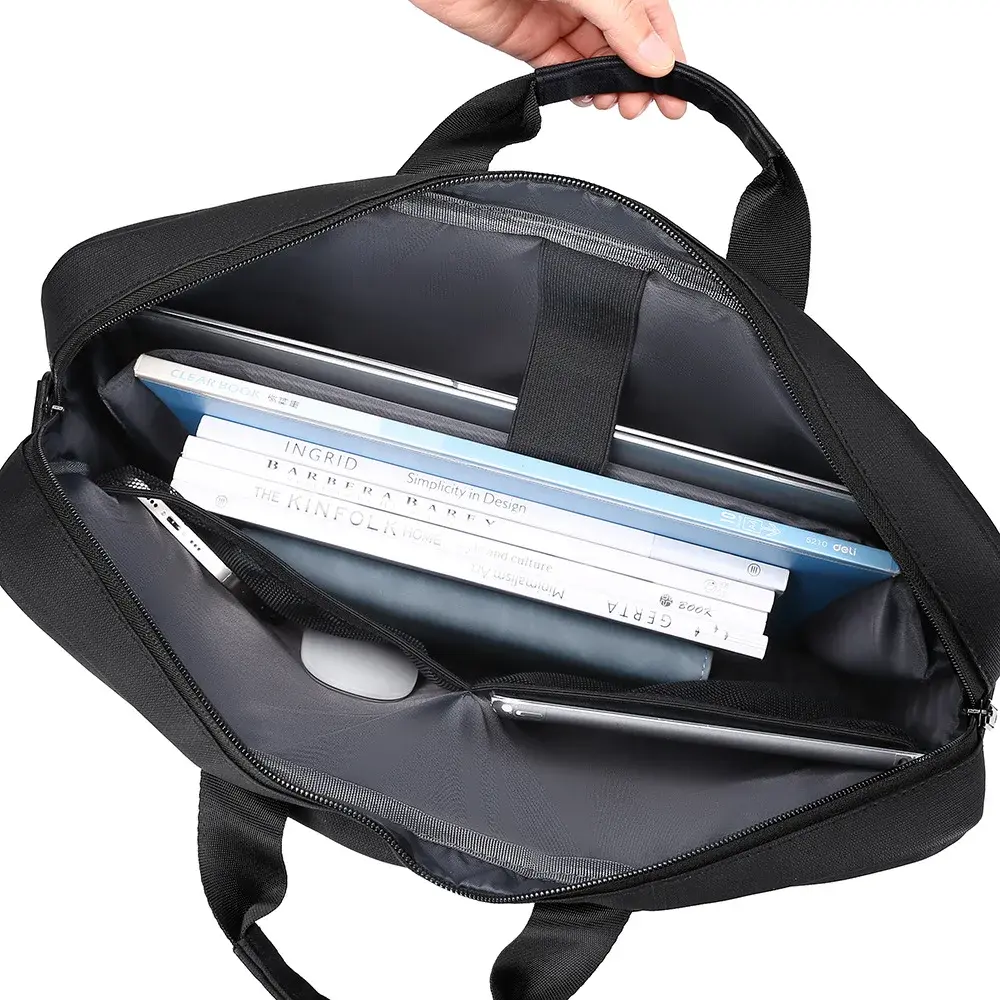Office business handbag casual men's laptop bag men's commuter briefcase laptop bag