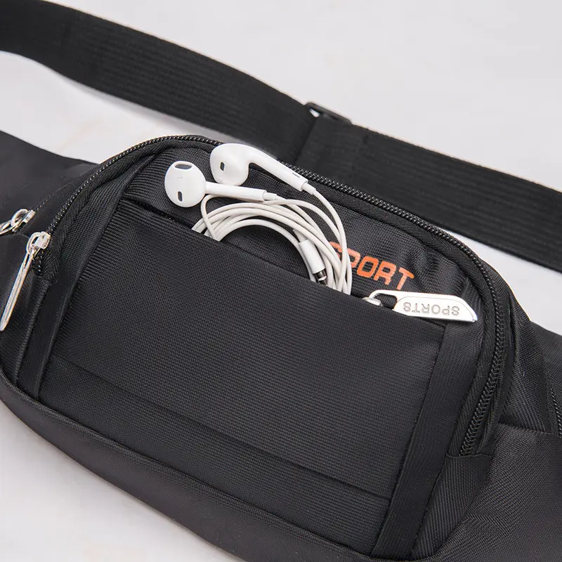 Men's canvas sports fanny pack women's casual fashion belt bag mens pouch bag waist bag for men