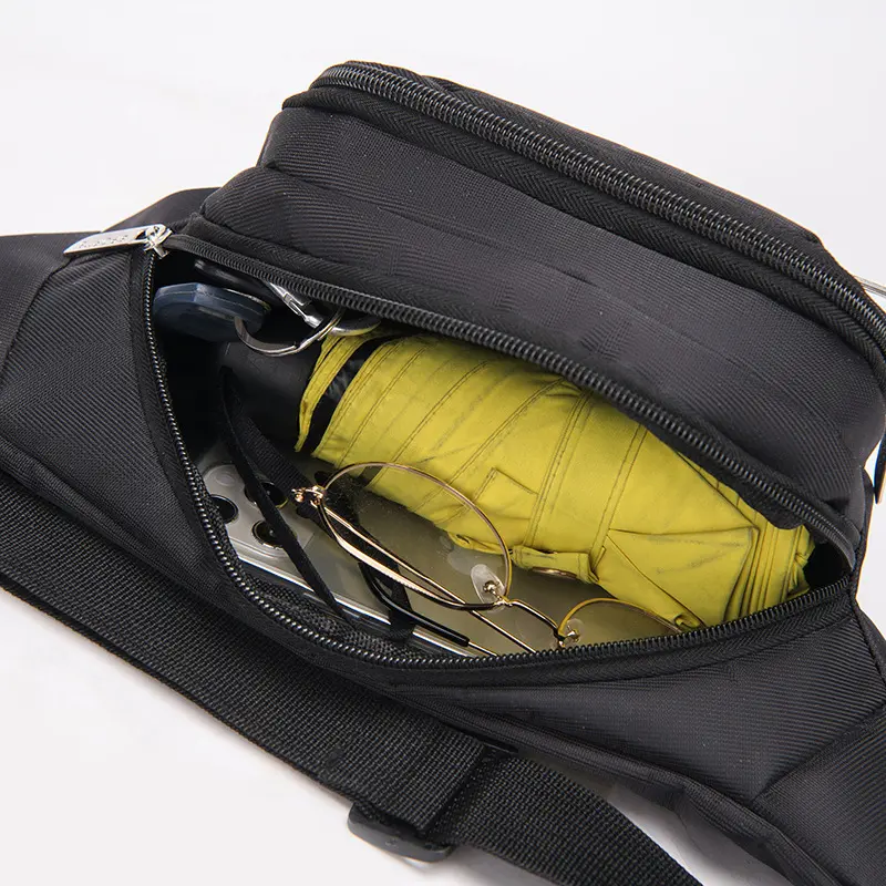 Men's canvas sports fanny pack women's casual fashion belt bag mens pouch bag waist bag for men