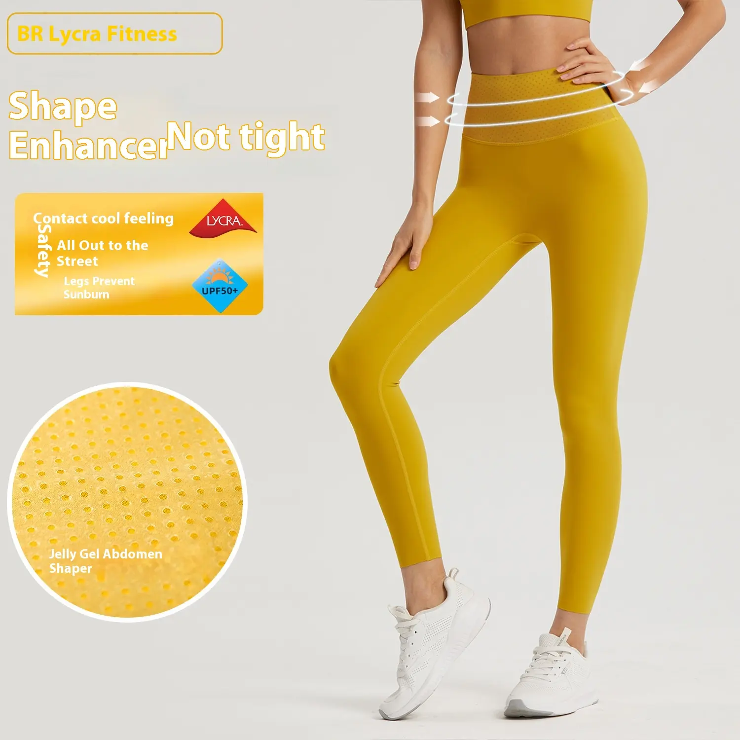 Belly fitness pants women's yoga running high waist belly lift hip yoga pants leggings sports women fitness