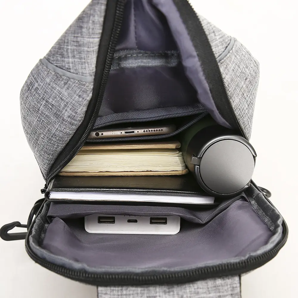 Breast bag Backpack Outdoor casual men's bag Fashion small satchel bag for men men bag sling bag