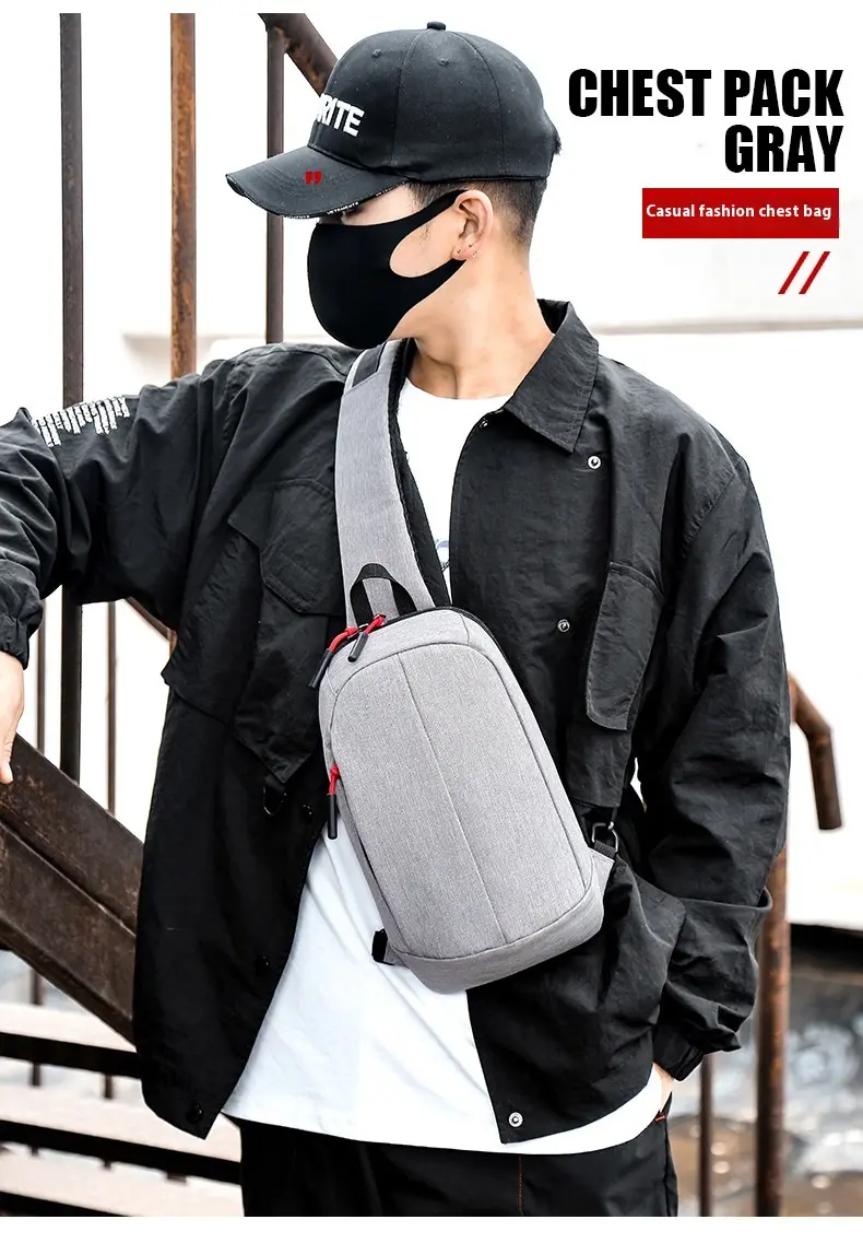 Small breast bag outdoor riding small bag casual shoulder bag fashion small bag gifts