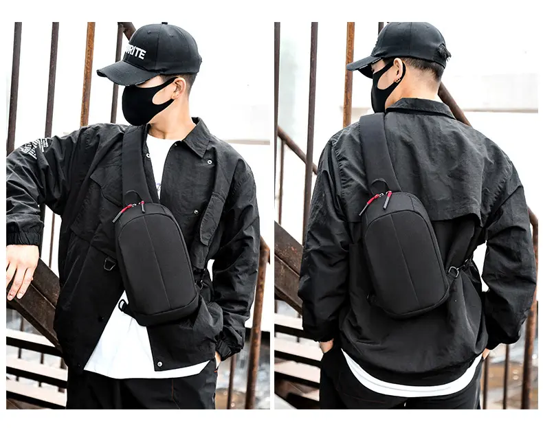 Small breast bag outdoor riding small bag casual shoulder bag fashion small bag gifts