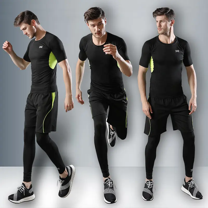 Men's Fitness Sports Pants Skinny Sweatpants Running Casual Versatile Football Training