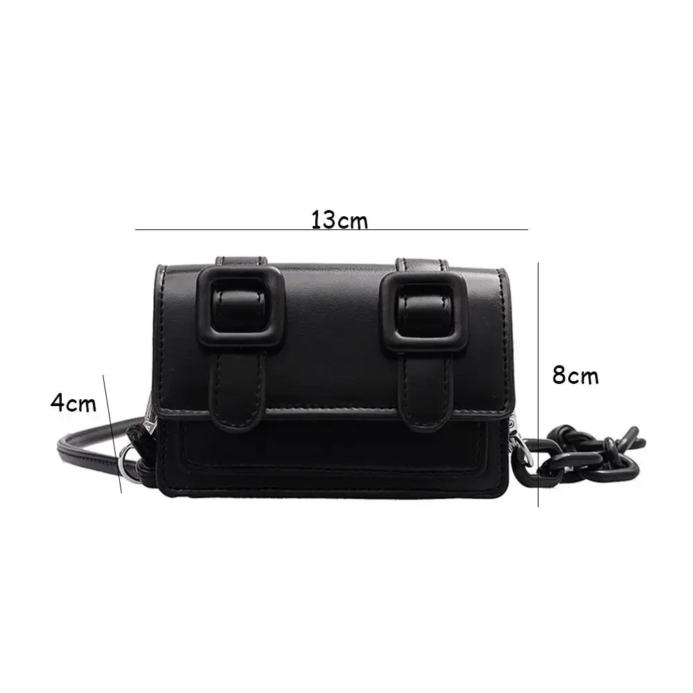 Mini Small Messenger Bags Women Girl Chain Purse PU Leather Handbag Ladies Girl Crossbody Bags Shoulder Bag