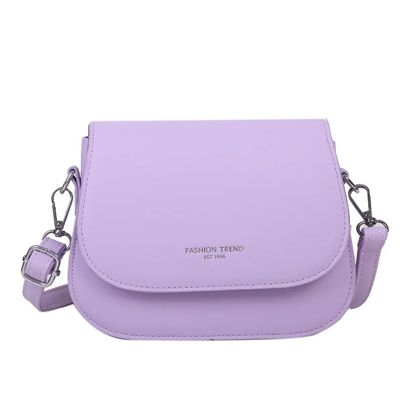 Saddle bag female crossbody bag bag new fashion girl summer simple fashion trend western one-shoulder bag female