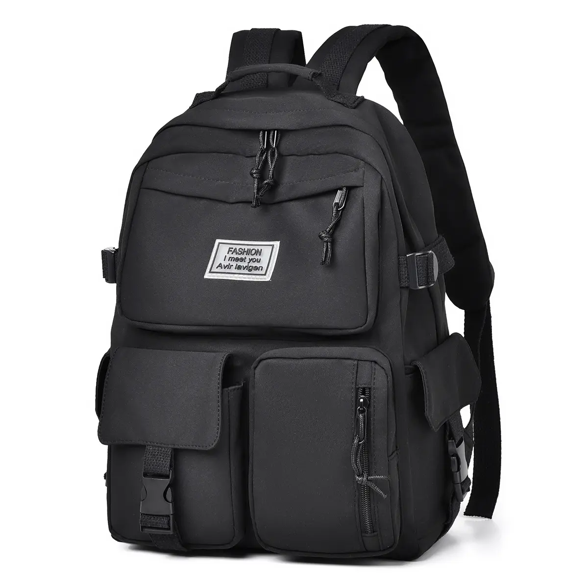 Backpack Men's and Women's General Large Capacity Student Backpack Multifunctional Casual Simple Inch Backpack