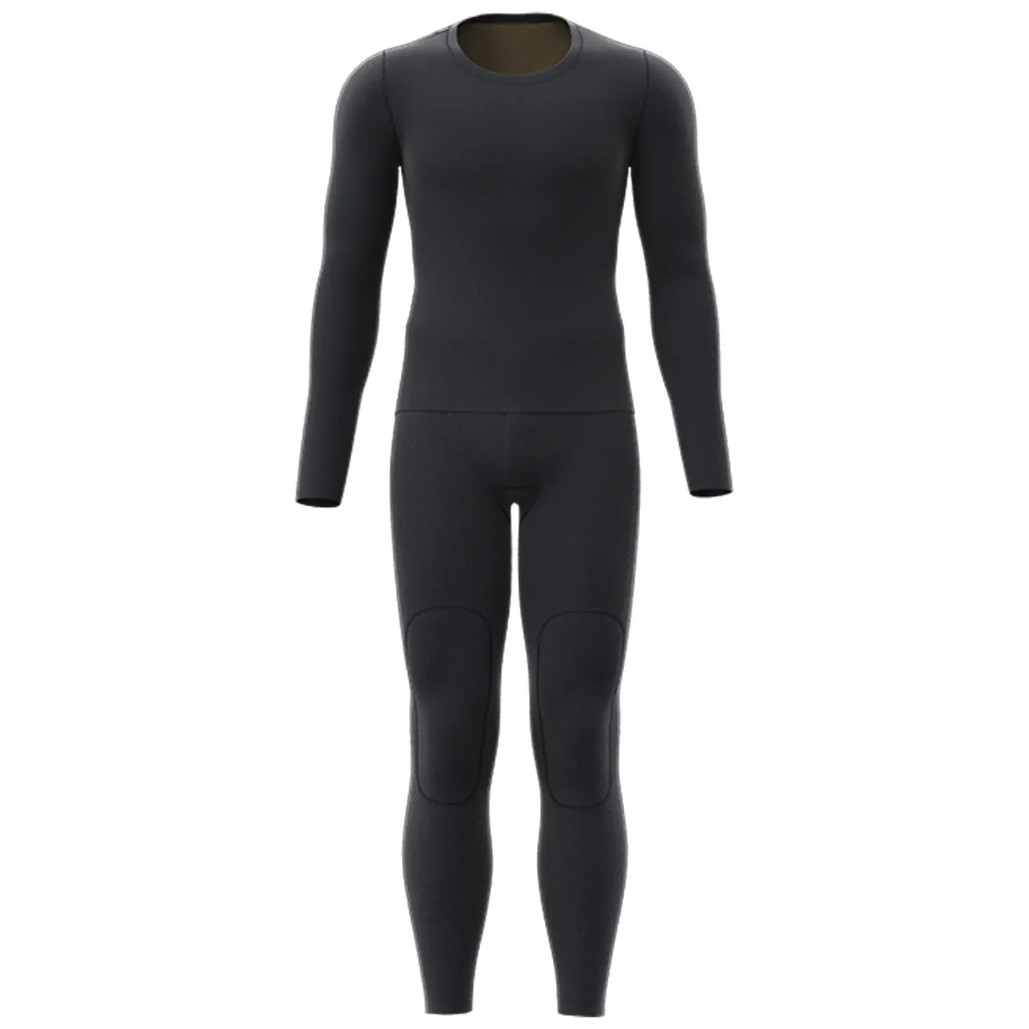 Juyitang autumn and winter new black gold thermal underwear set thickened long johns thermal clothes men