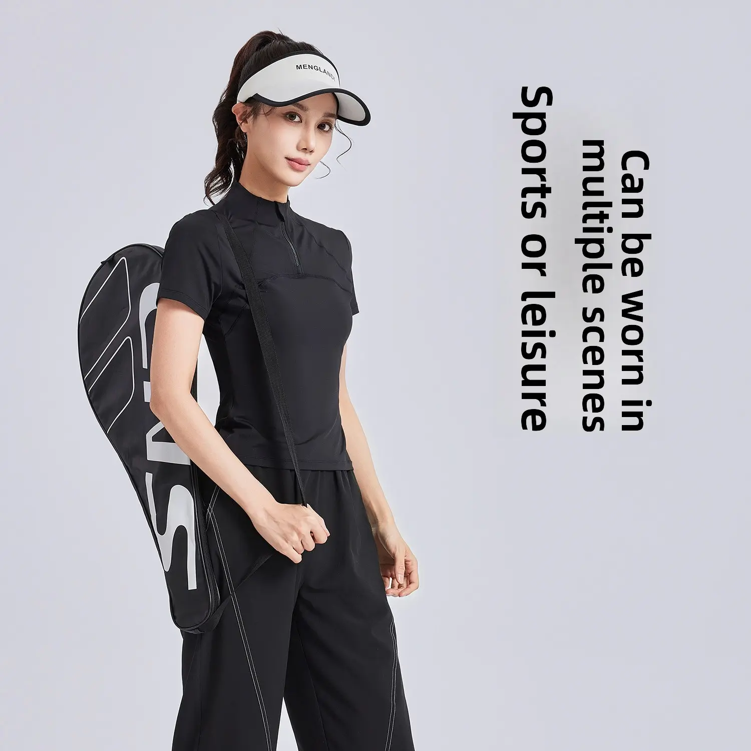 Juyitang outdoor running leisure suit new spring and autumn morning running fitness suit breathable shaping sports suit women