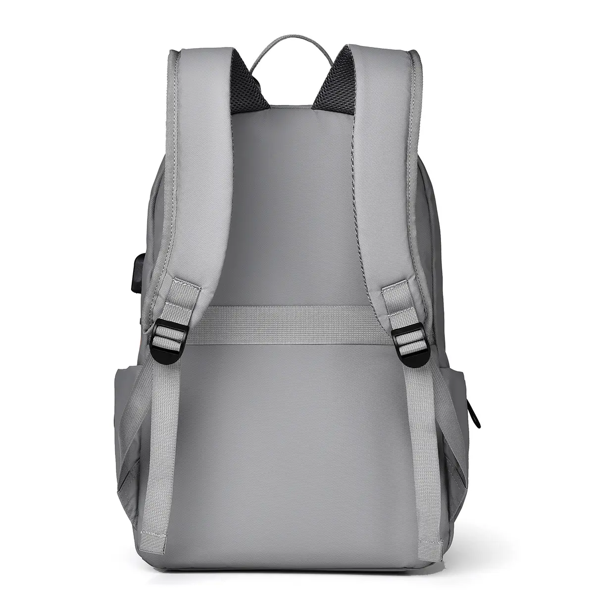 Backpack casual simple large capacity men waterproof splash backpack including USB shoulder