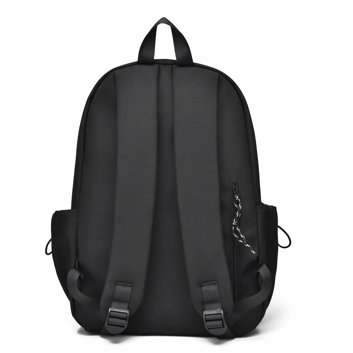 Solid color simple backpack versatile computer bag school backpack for college students backpack women