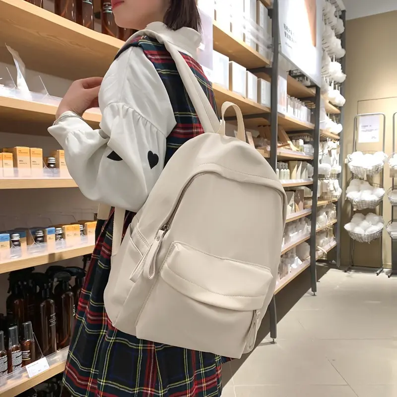 Simple backpack waterproof travel light travel small backpack school backpack for college students bags for women