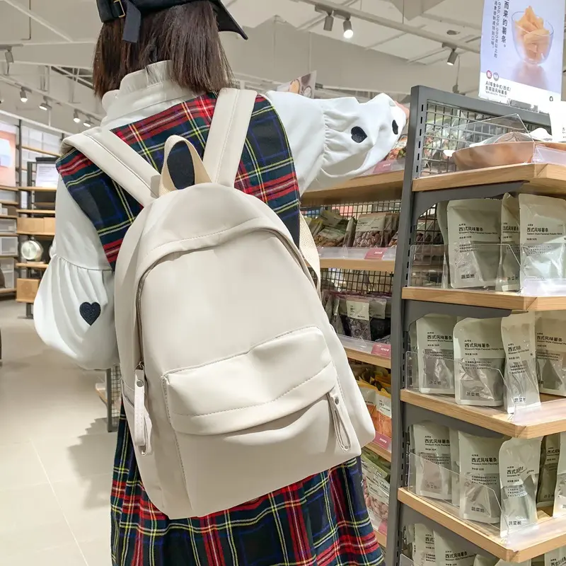 Simple backpack waterproof travel light travel small backpack school backpack for college students bags for women