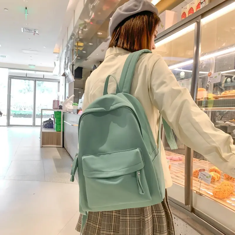 Simple backpack waterproof travel light travel small backpack school backpack for college students bags for women
