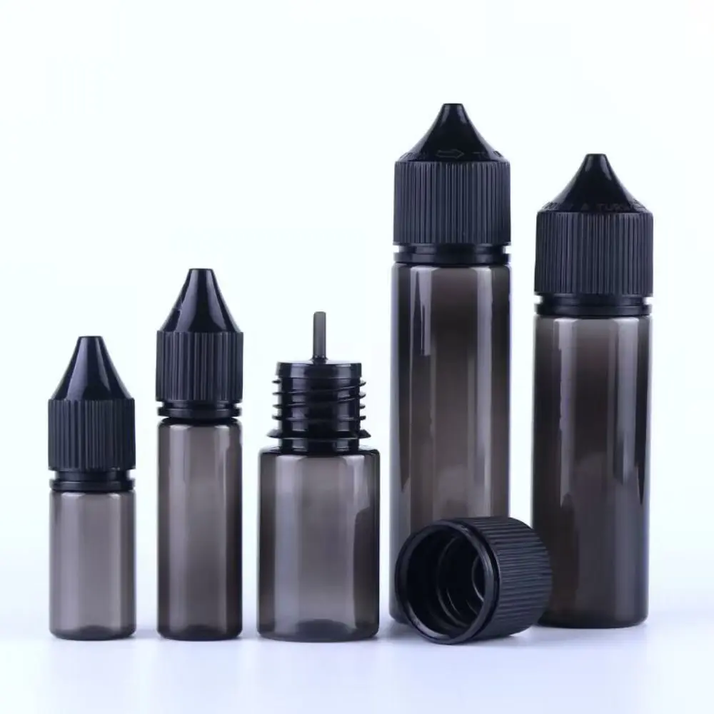 1PC 10/30/50/100ml PET Empty Bottle Pointed Bottle Plastic Dropper Bottle Oil Filling Bottle For Liquid Jar Juice Nail Gel