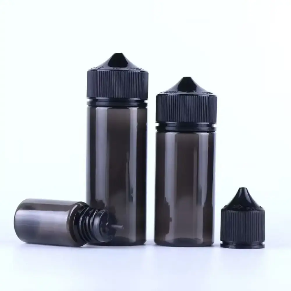 1PC 10/30/50/100ml PET Empty Bottle Pointed Bottle Plastic Dropper Bottle Oil Filling Bottle For Liquid Jar Juice Nail Gel