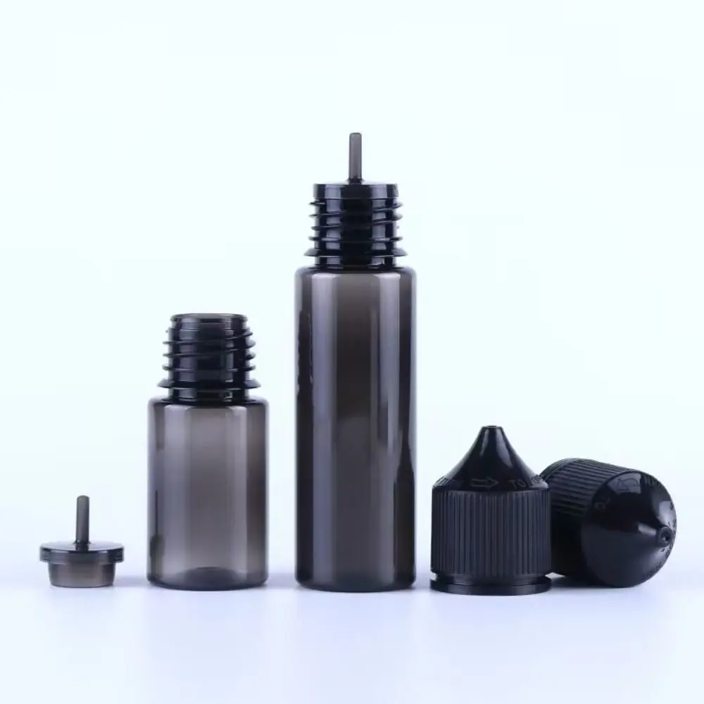 1PC 10/30/50/100ml PET Empty Bottle Pointed Bottle Plastic Dropper Bottle Oil Filling Bottle For Liquid Jar Juice Nail Gel