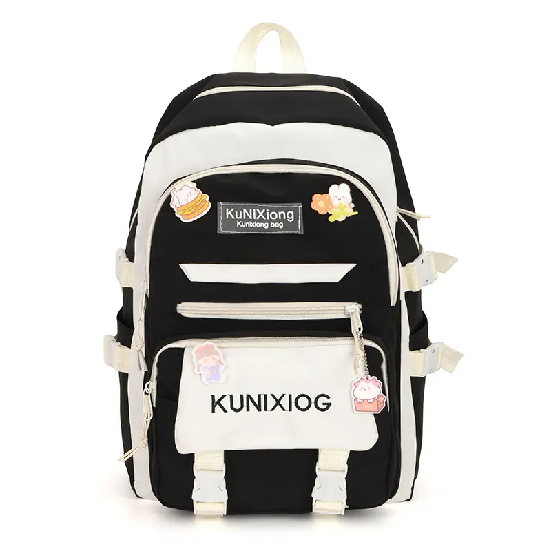 School bag female high value cute student backpack large capacity light backpack school bag school backpack