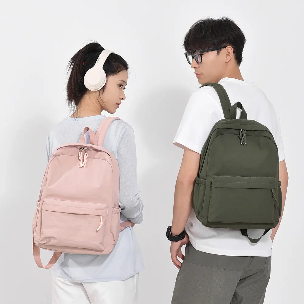 School bag simple campus backpack student backpack commuter bag travel bag backpack women