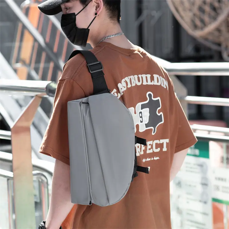 Men's multifunctional bag Functional wind shoulder messenger bag Sports and leisure cycling bag men bag
